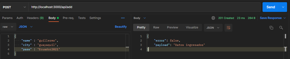 Creació de la carpeta