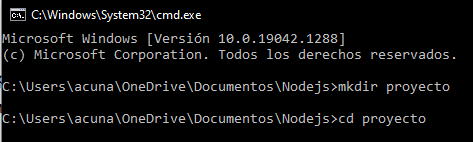 Creació de la carpeta