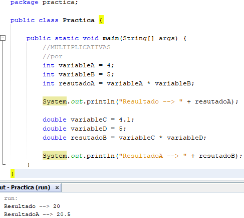Figura 21. Ejemplo Multiplicativas Por